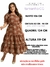 Vestido Eduarda -MARRON - Modas Elas - Vestindo Princesas