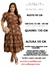 Vestido Eduarda -MARRON na internet