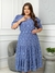 Vestido Eduarda -Azul petróleo - loja online