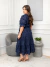 Imagem do Vestido Eduarda -Marinho liso