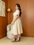 VESTIDO RAISSA RISACA DE GIZ -BEGE - Modas Elas - Vestindo Princesas