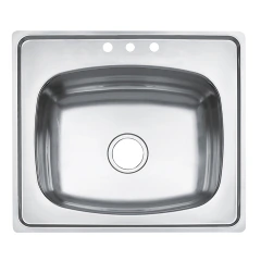 FREGADERO TARJA EMPORTE 635.560 1 CUBETA ACERO INOXIDABLE TEKA