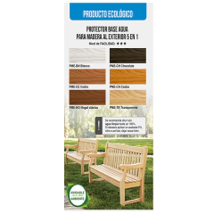 PROTECTOR PARA MADERA EXTERIOR CAOBA BASE AGUA 5-1 20 LTS - comprar en línea
