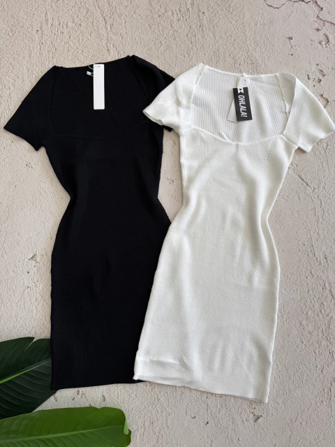 VESTIDO SIRENA! MANGA CORTA - comprar online