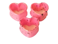 Expansor Tunel Acrilico Perlado Corazon !!! - comprar online