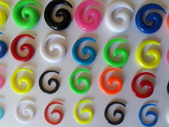 Expansor Espiral Acrilico !!! c/u en internet