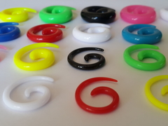 Expansor Espiral Acrilico !!! c/u - Miexpansor