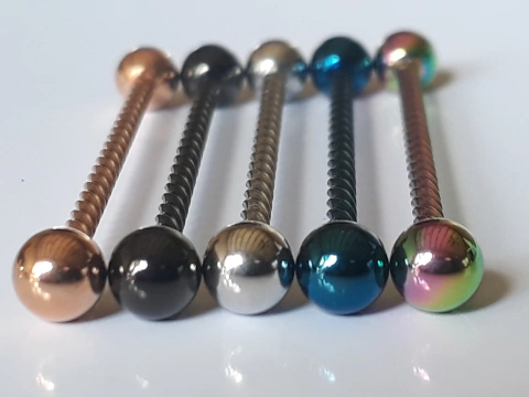 Barra Industrial Torneada de Acero Quirurgico !!!