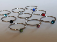 Sin Fin Acero Quirúrgico con Strass !!! - comprar online