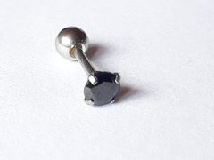 Helix de Acero Quirúrgico con Strass Engarzado, c/u - Miexpansor