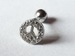 ancho del simbolo 6.6mm, espesor de la barra 1.1mm, bolita de acero 4mm, largo total 12.7mm