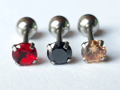 Helix de Acero Quirurgico con Strass Engarzado !!!