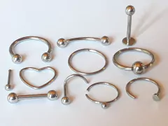 Piercing de Acero Quirúrgico en General !