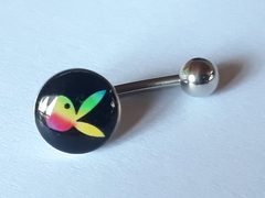 Ombligo de Acero con Dibujo Plano !! - tienda online