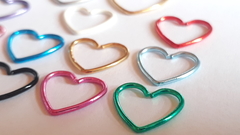 Piercing Helix Corazón de Acero Quirúrgico Anodizado!!!! en internet