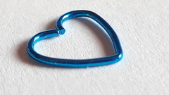 Piercing Helix Corazón de Acero Quirúrgico Anodizado!!!! - Miexpansor