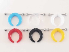 Falso Expansor Cuerno Bull con Pasante de Acero !!! - comprar online