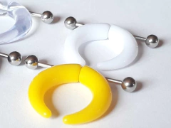 Falso Expansor Cuerno Bull con Pasante de Acero !!! - tienda online