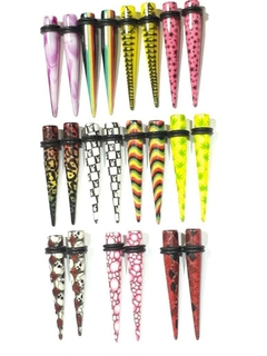 Expansor Punta Fantasia Acrilico 8mm !!!! - comprar online