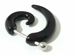 Falso Espiral Acrilico con Pasante de Acero Quirurgico !!! - comprar online
