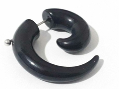 Falso Espiral Acrilico con Pasante de Acero Quirurgico !!! - tienda online