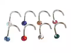 100 nostril curvos surtidos !!! - comprar online