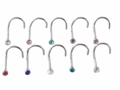 Nostril Curvo de Acero Quirurgico !!! - comprar online