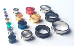 Expansor Túnel Acero Quirúrgico Rosca Externa !!!desde 1mm a 30mm, c/u