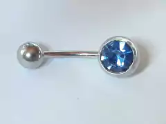 Ombligo de Acero Quirurgico con Strass !!!