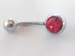 Ombligo de Acero Quirurgico con Strass !!! - tienda online