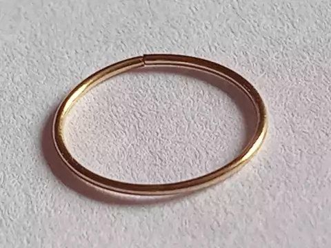 100 sin fin 8mm de Acero Quirurgico Anodizadas en Dorado !!! - comprar online