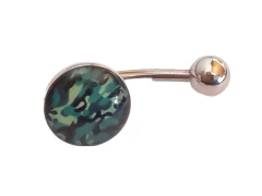 Ombligo de Acero con Dibujo Plano !! - tienda online