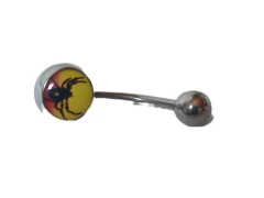 Ombligo redondo de Acero Quirúrgico con Dibujo!!!! - comprar online