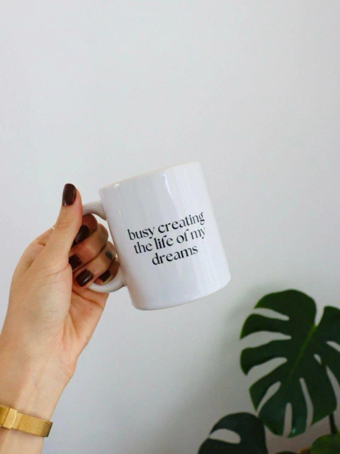 Caneca - Busy Creating The Life Of My Dreams - comprar online