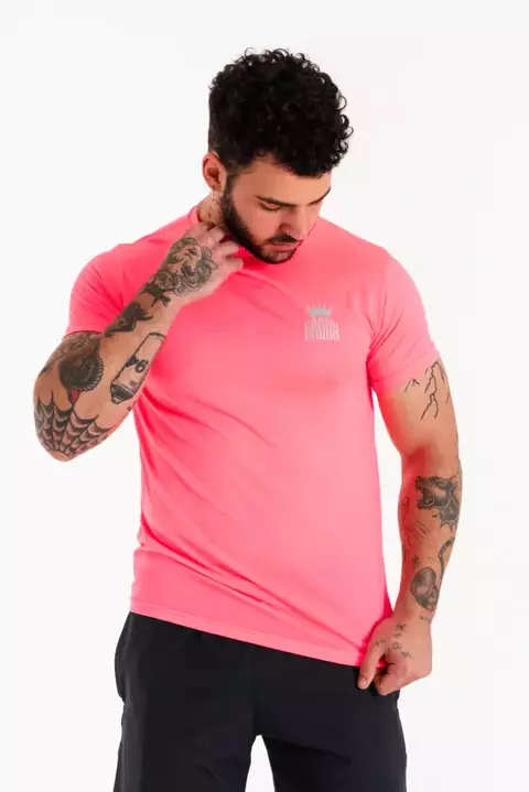 REMERA RUNNING ROSA