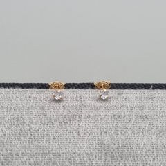 TOPO CHISPA CORAZÓN ORO LAMINADO 18K en internet
