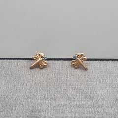 TOPO LIBELULA ORO LAMINADO 18K - comprar online