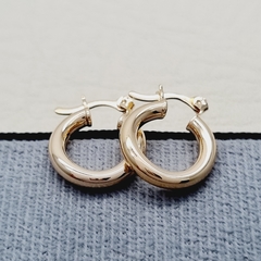 CANDONGA TUBO 15MM ORO LAMINADO 18K
