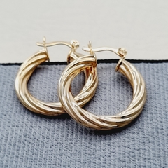 CANDONGA MELCOCHA 30MM ORO LAMINADO 18K