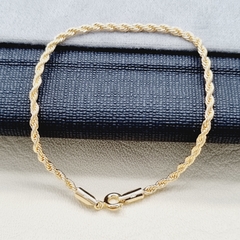 PULSERA LAZO ORO LAMINADO 18K