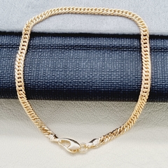 PULSERA BARBADA ORO LAMINADO 18K