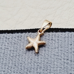 DIJE ESTRELLA DE MAR ORO LAMINADO 18K