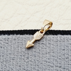 DIJE FLECHA MINI ORO LAMINADO 18K