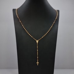 ROSARIO BALIN 3MM ORO LAMINADO 18K
