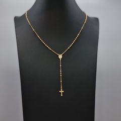 ROSARIO BALIN 2.5MM ORO LAMINADO 18K
