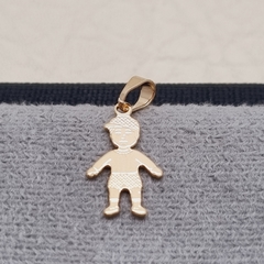 DIJE LAMINA NIÑO ORO LAMINADO 18K