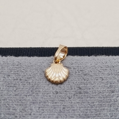 DIJE CONCHA DE MAR MINI ORO LAMINADO 18K