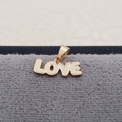 DIJE LOVE ORO LAMINADO 18K