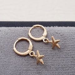 CANDONGA ESTRELLA DE MAR ORO LAMINADO 18K
