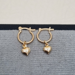 CANDONGA PQÑ CORAZON ORO LAMINADO 18K